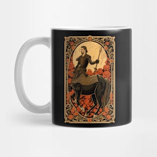 Centaur Tarot Card Vintage Artwork Mug